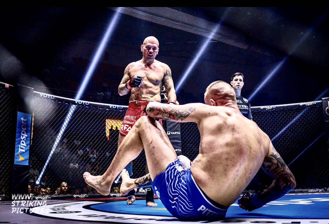 Knockout moment - profesionální zápas